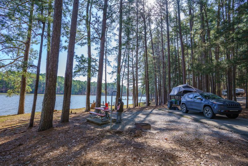 Discover the tranquility and adventure Lake Claiborne State Park offers, nestled along the Boom or Bust Byway.