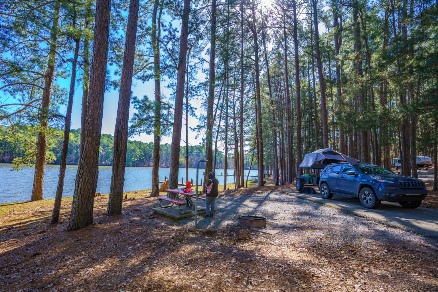 Discover your perfect outdoor stay with various accommodation options from rustic camping to cozy cabins at Lake Claiborne State Park.