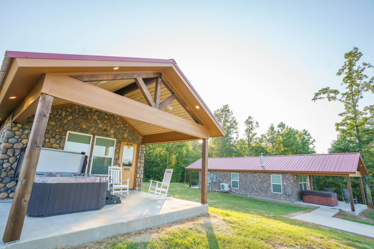 Discover the enchanting beauty of God's Country Resort, a luxury glamping paradise nestled in the scenic Soda Lake Wildlife Management Area.