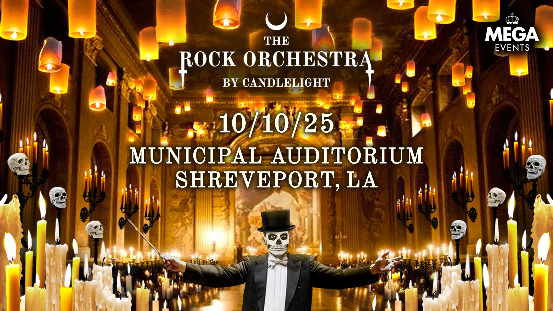 The historic Municipal Auditorium in Shreveport, Louisiana, set to host Joe Bonamassa’s spectacular performance.